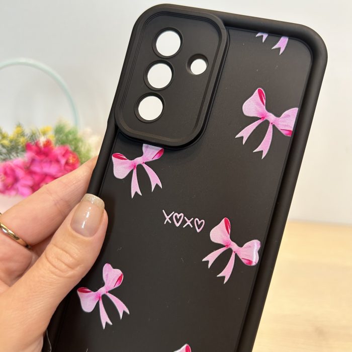 Чохол на Samsung A26 5g силіконовий з малюнком TPU Pictures Case чорний з бантиками - Зображення 7