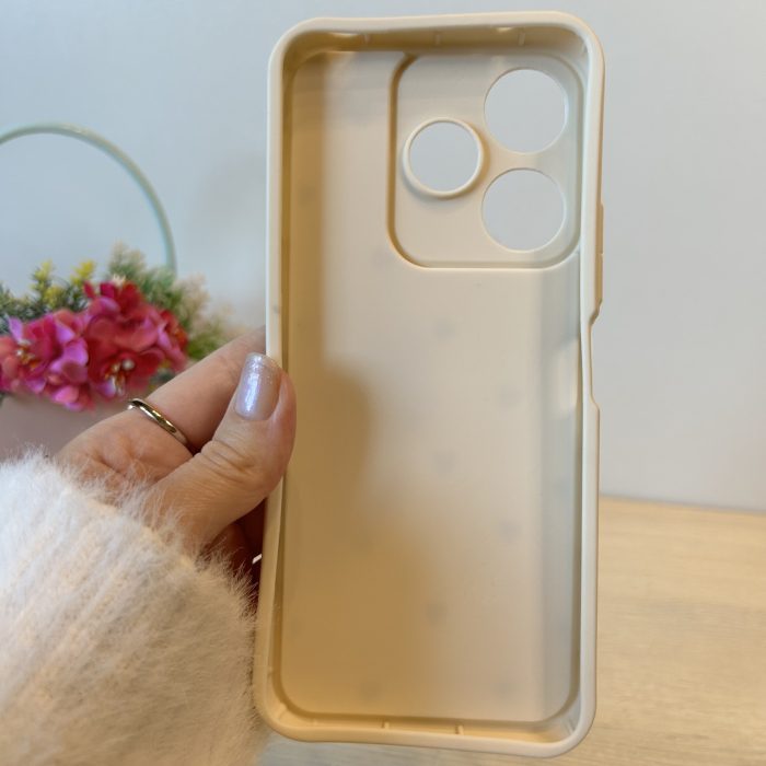 Чохол для Xiaomi redmi 13 4g силіконовий з малюнком TPU Pictures Case білий із сердечками - Зображення 8