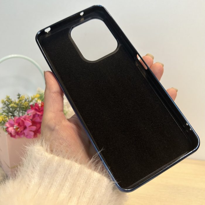 Чохол на xiaomi redmi 13 силіконова жіноча накладка блискуча Diamond shine синій - Зображення 10