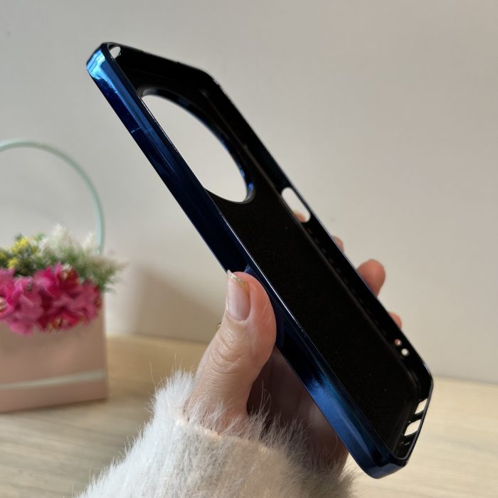 Чохол для xiaomi redmi 14c силіконова жіноча накладка блискуча Diamond shine синій - Зображення 7